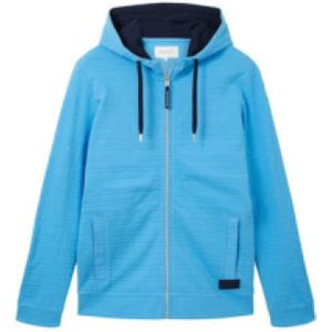 Tom Tailor, Heren, Sweatshirts & Hoodies, Blauw, Maat: L