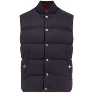 Dolce & Gabbana, Heren, Jassen, Blauw, Maat: M Katoen,