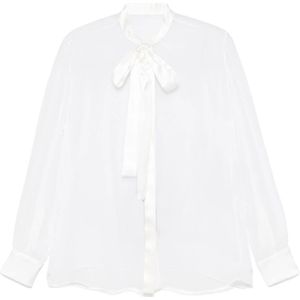 Dolce & Gabbana - Overhemd - Wit - Satijn