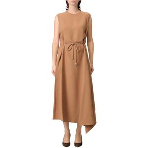Fabiana Filippi, Dames, Jurken, Beige, Maat: 2XS