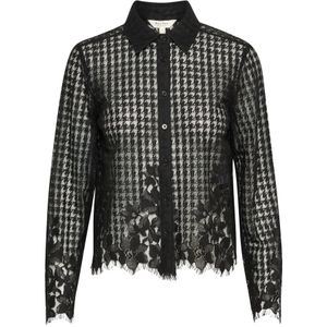 Part Two, Dames, Blouses & Shirts, Zwart, Maat: M