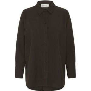 My Essential Wardrobe, Dames, Blouses & Shirts, Bruin, Maat: XS