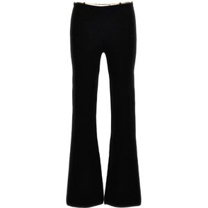 Alexander Wang, Dames, Broeken, Zwart, Maat: XS Wol,