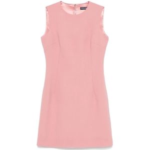 Dolce & Gabbana, Dames, Jurken, Roze, Maat: S