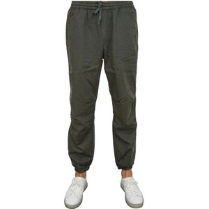 Armani Exchange, Heren, Broeken, Groen, Maat: W33 Katoen,