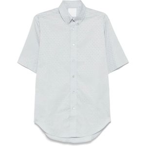 Givenchy, Heren, Overhemden, Grijs, Maat: XL Katoen,