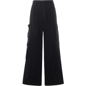 Dolce & Gabbana, Heren, Broeken, Zwart, Maat: M Wol,