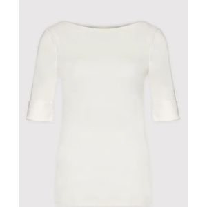 Lauren Ralph Lauren - JUDY - T-shirt - Crème - Slanke Pasvorm