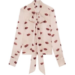 Stella McCartney, Dames, Blouses & Shirts, Roze, Maat: S Zijde,