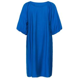 Cream, Dames, Jurken, Blauw, Maat: M Viscose,