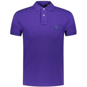 Polo Ralph Lauren, Heren, Tops, Paars, Maat: 2XL Katoen,