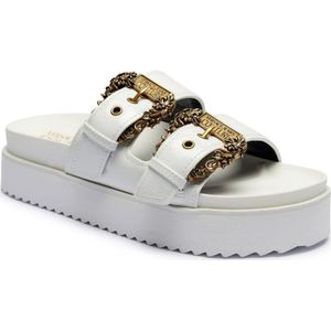 Versace Jeans Couture, Dames, Schoenen, Wit, Maat: 37 EU