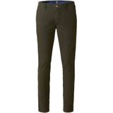 MEYER - Chino - Donkergroen - Regular Fit - Lang/maxi