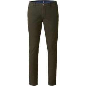 MEYER - Chino - Donkergroen - Regular Fit - Lang/maxi