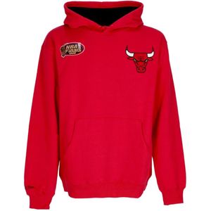 Mitchell & Ness, Heren, Sweatshirts & Hoodies, Rood, Maat: L Katoen,