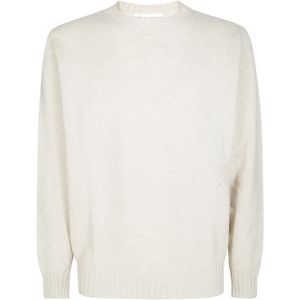 Filippo De Laurentiis, Heren, Truien, Wit, Maat: XL Kasjmier,