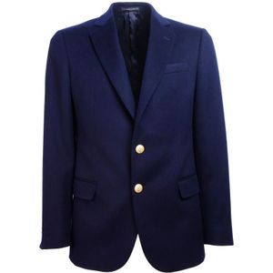 Loro Piana, Heren, Jassen, Blauw, Maat: L Wol,