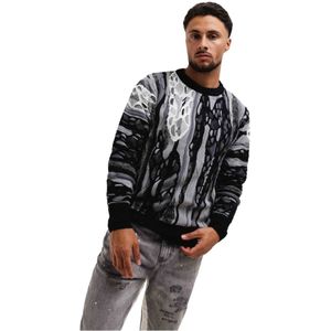 Carlo Colucci, Heren, Truien, Veelkleurig, Maat: XL Katoen,