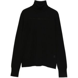 Forte Forte, Dames, Truien, Zwart, Maat: S