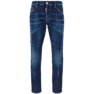 Dsquared2 Stijlvolle Jeans voor Mannen en Vrouwen , Blue , Heren , Maat: XL