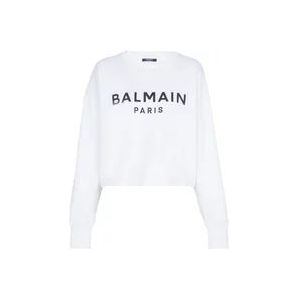 Balmain Paris sweatshirt , White , Dames , Maat: M