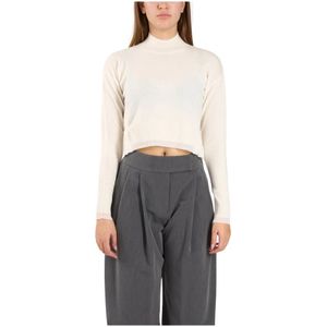 Pinko, Dames, Truien, Wit, Maat: XS Kasjmier,