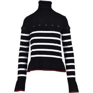 Seafarer, Dames, Truien, Zwart, Maat: M Viscose,