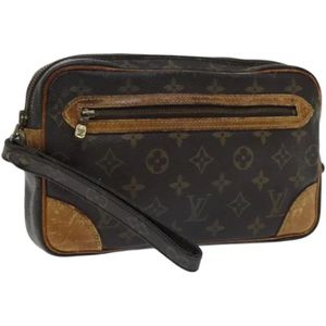 Louis Vuitton Vintage, Dames, Pre-owned, Bruin, Maat: ONE Size