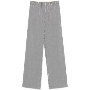 Alysi, Dames, Broeken, Blauw, Maat: XS Zijde,