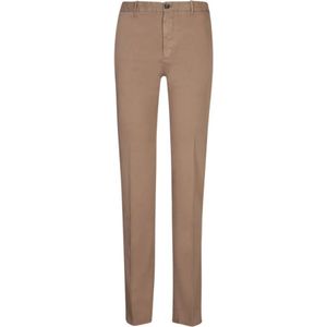 Incotex, Heren, Broeken, Beige, Maat: M Katoen,