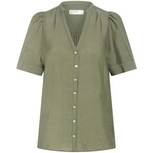 InWear, Dames, Blouses & Shirts, Groen, Maat: 2XL