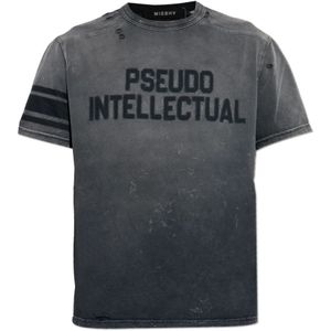 Misbhv, Heren, Tops, Grijs, Maat: XS