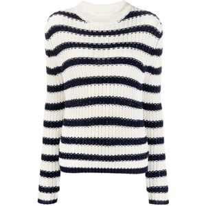 Ralph Lauren, Dames, Truien, Wit, Maat: L Katoen,