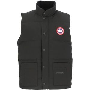 Canada Goose, Heren, Jassen, Zwart, Maat: S