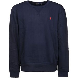 Polo Ralph Lauren, Heren, Sweatshirts & Hoodies, Blauw, Maat: L Katoen,