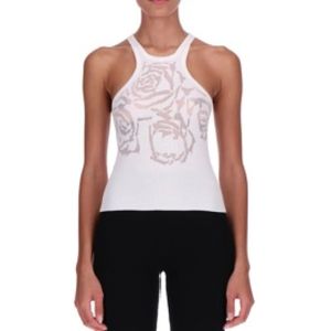 Ermanno Scervino, Dames, Tops, Wit, Maat: M Katoen,