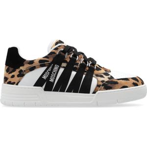 Moschino, Dames, Schoenen, Beige, Maat: 35 EU Synthetisch,