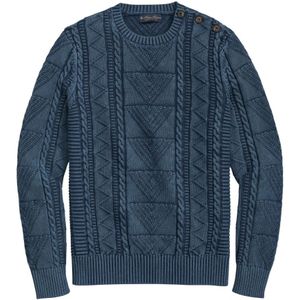 Brooks Brothers, Heren, Truien, Blauw, Maat: L Katoen,