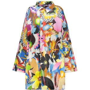 Missoni, Dames, Jurken, Veelkleurig, Maat: XS Katoen,