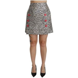 Dolce & Gabbana - Rok - Zwart - Zijde
