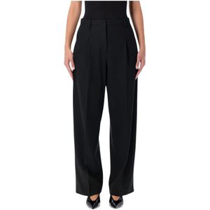 By Malene Birger, Dames, Broeken, Zwart, Maat: M