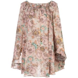 Chloé, Dames, Blouses & Shirts, Veelkleurig, Maat: XS