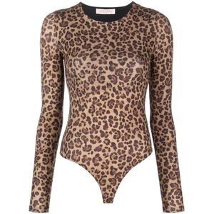 Valentino, Dames, Tops, Veelkleurig, Maat: S Jersey,