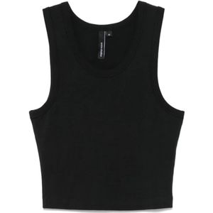Entire Studios, Dames, Tops, Zwart, Maat: L Katoen,