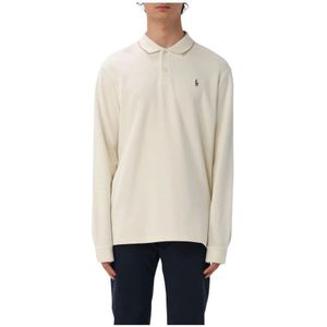 Polo Ralph Lauren, Heren, Tops, Beige, Maat: 2XL