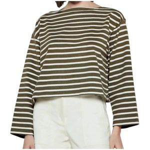 Ralph Lauren, Dames, Truien, Groen, Maat: L Katoen,