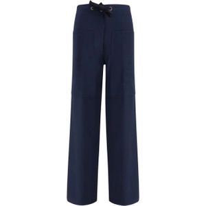 Forte Forte, Dames, Broeken, Blauw, Maat: XS Katoen,