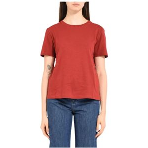 Max Mara, Dames, Tops, Rood, Maat: S Jersey,