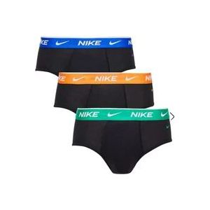 Nike Set van drie kleurrijke slips voor herfst winter , Black , Heren , Maat: L