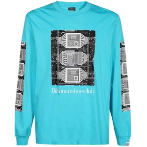 Billionaire, Heren, Tops, Blauw, Maat: S Katoen,